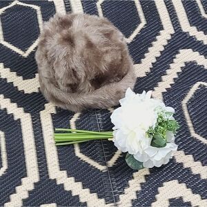 Valerie Modes faux fur hat
